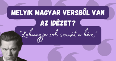 Irodalmi kvíz vers idézet 2025-41