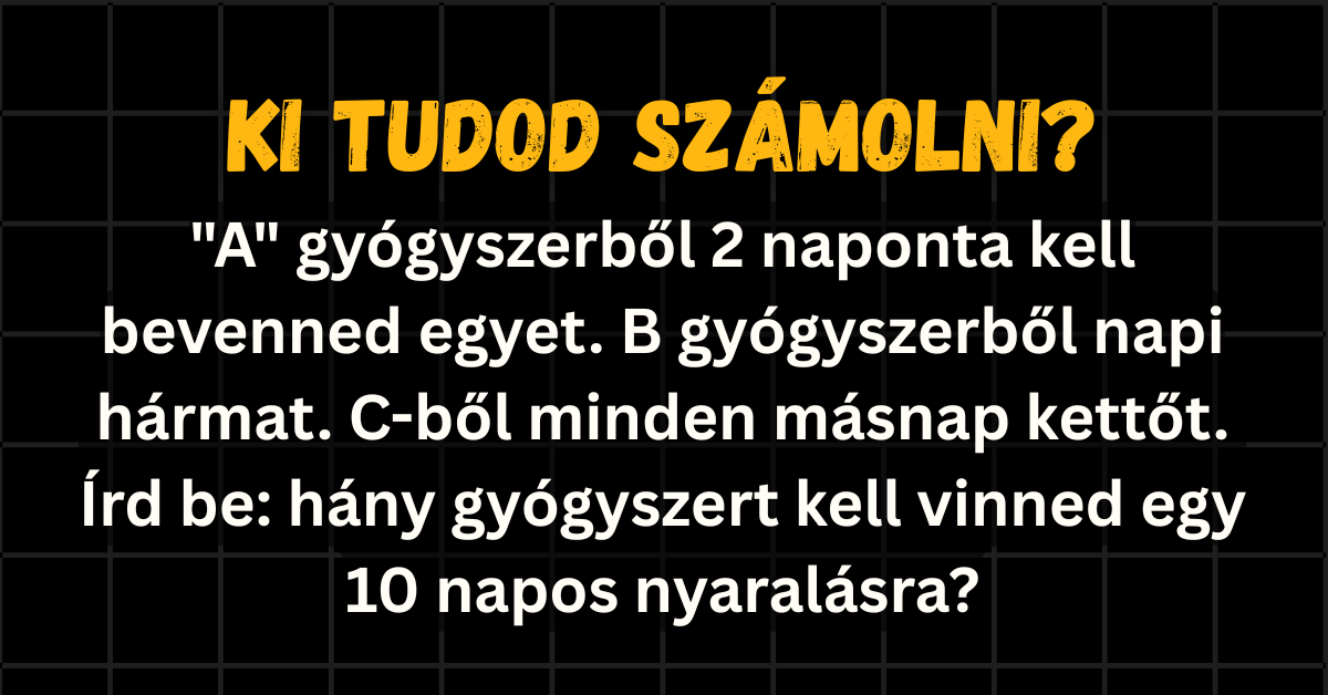 matek kvíz gyógyszer cover