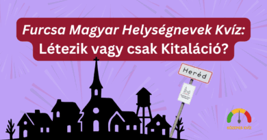 Furcsa Magyar Helységnevek földrajz Kvíz cover