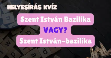 hogyan irjuk helyesen kviz