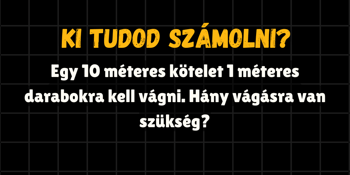 matek kvíz 2025 44 kötél