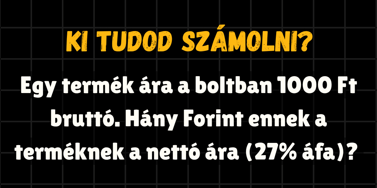 matek kvíz bruttonetto