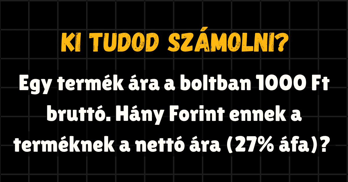 matek kvíz bruttonetto