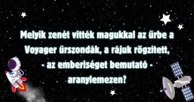 napi kvíz napi voyager
