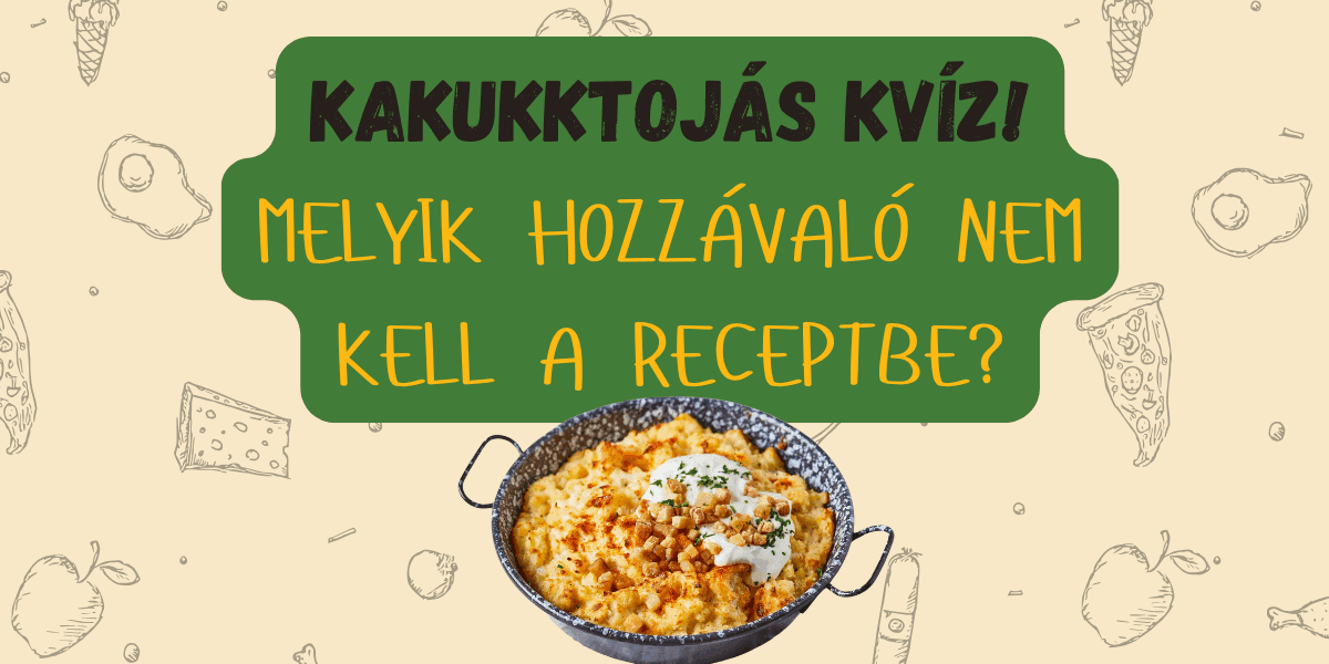 recept kvíz kakukktojás cover