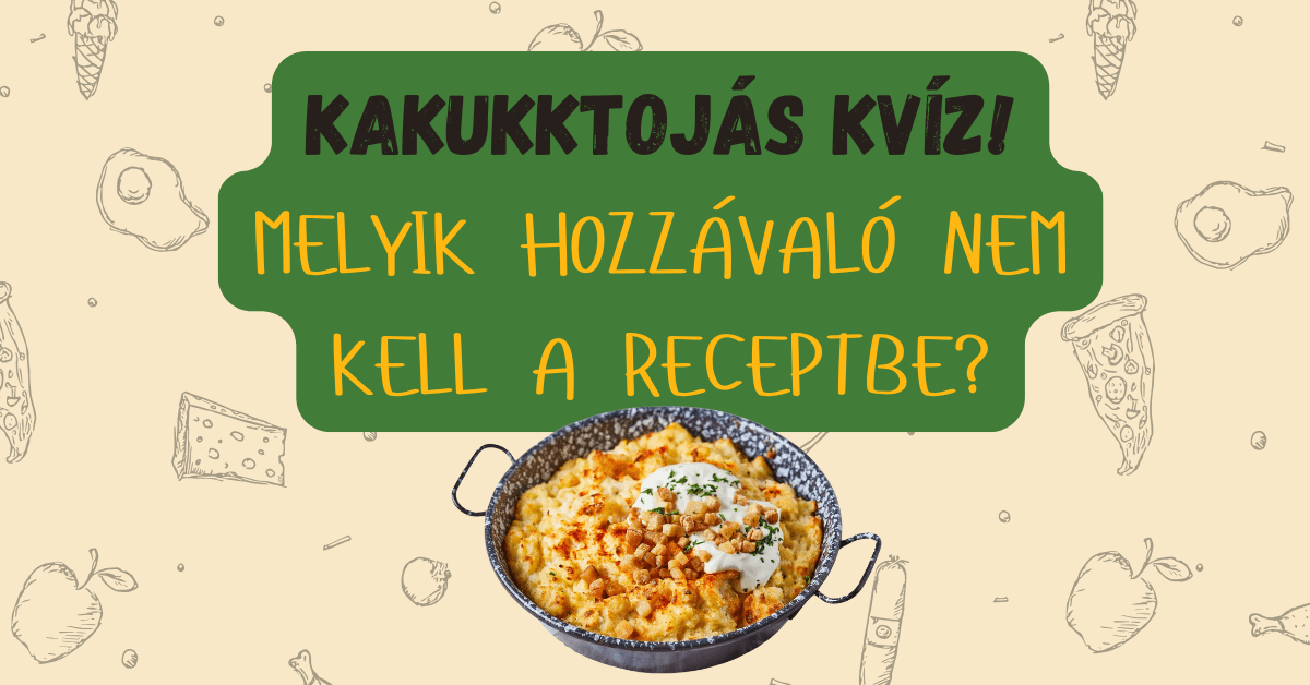 recept kvíz kakukktojás cover