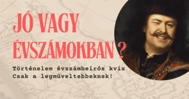 történelem kvíz Mikor történt cover