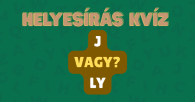 helyesírás kvíz nyelvtan ly vagy j 2