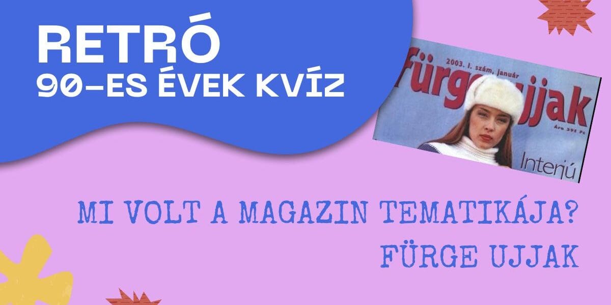 magyar retro kvíz magazinok cover