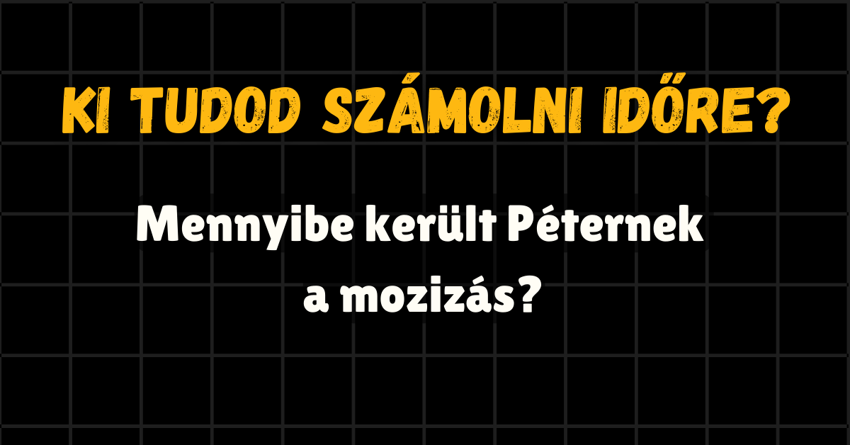 matek kvíz peter mozi