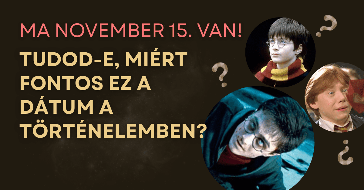napi kvíz mi történt ma történelem Harry potter kvíz