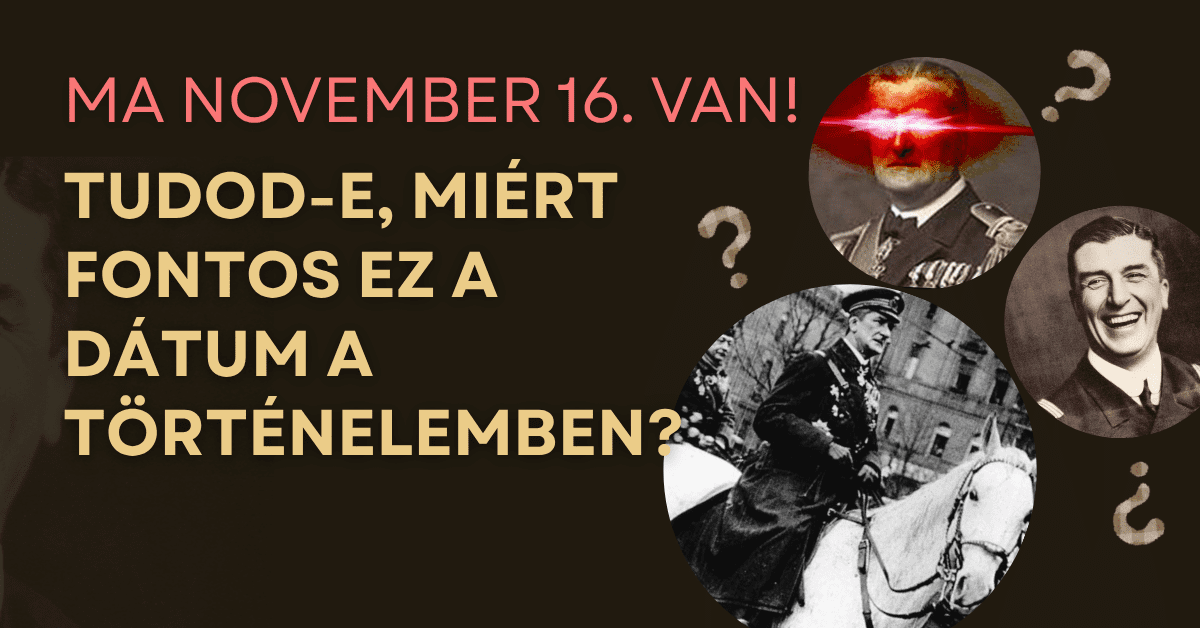 napi kvíz mi történt ma történelem Horthy