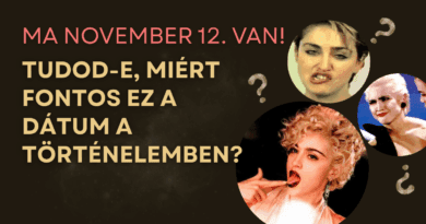 napi kvíz mi történt ma történelem madonna