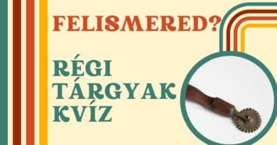 retro kvíz régi tárgyak