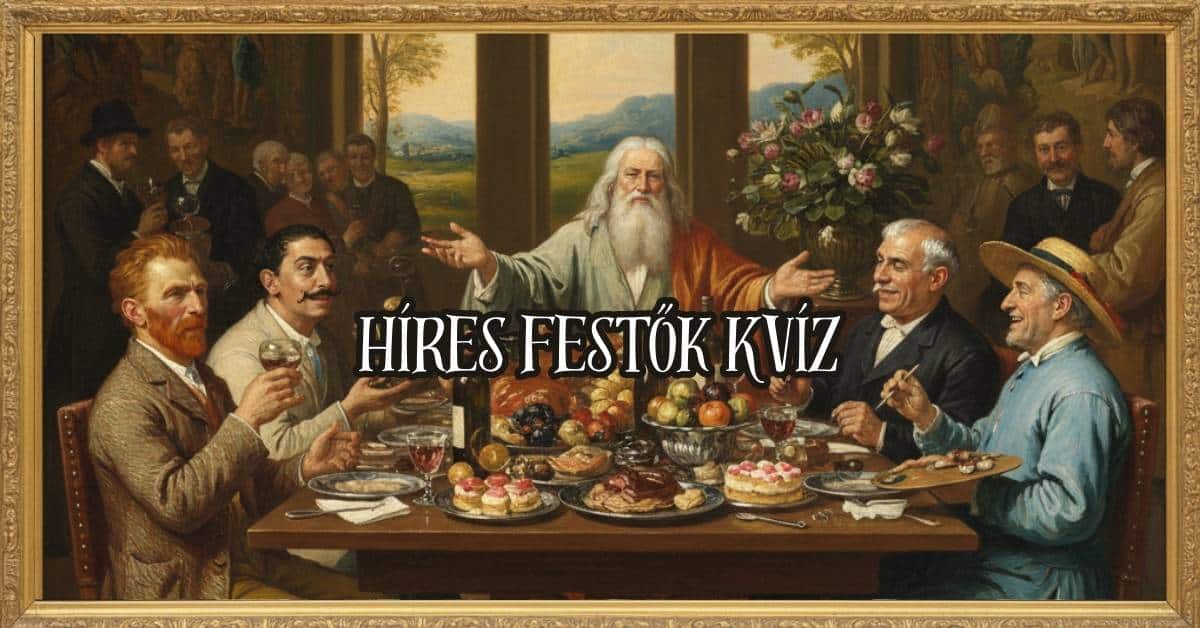 műveltségi kvíz ki festette a kepet cover