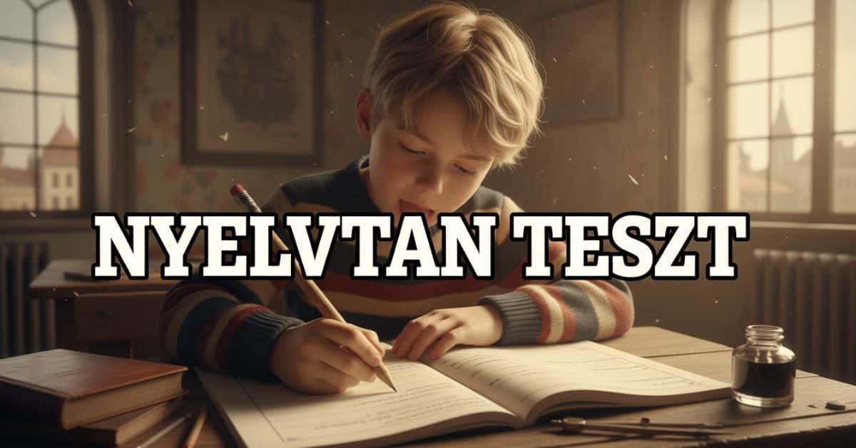 nyelvtan teszt kvíz helyesírás cover