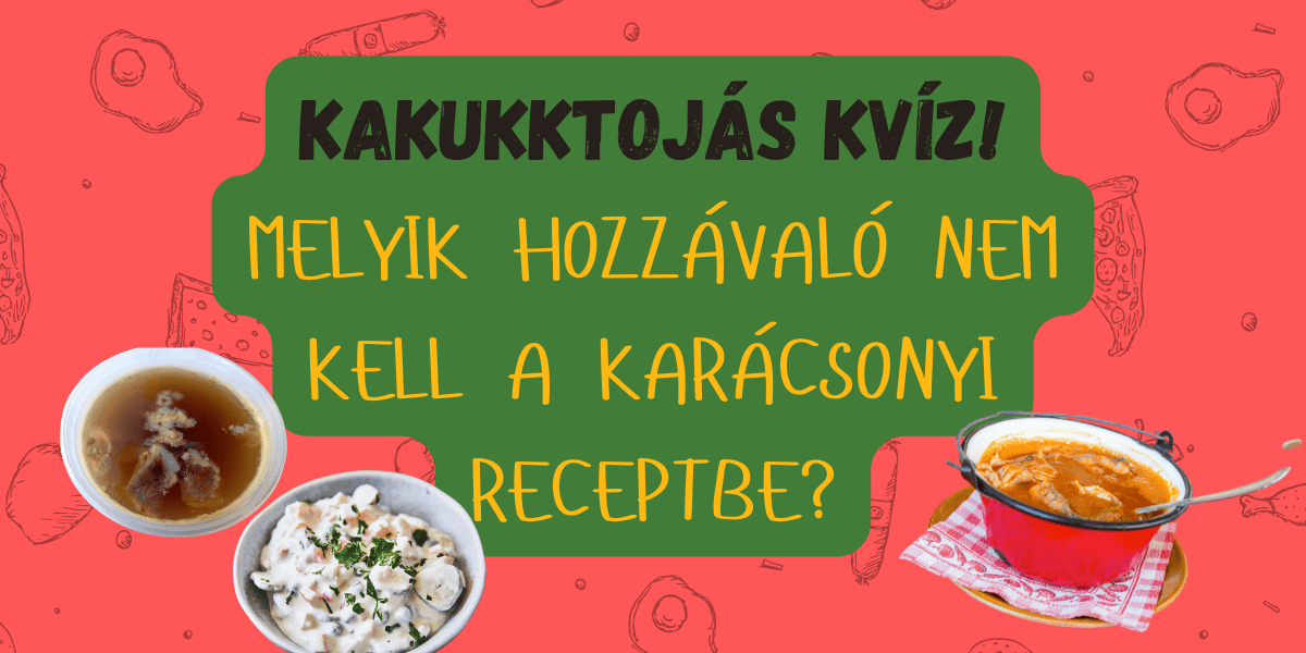 recept kvíz karácsonyi ételek
