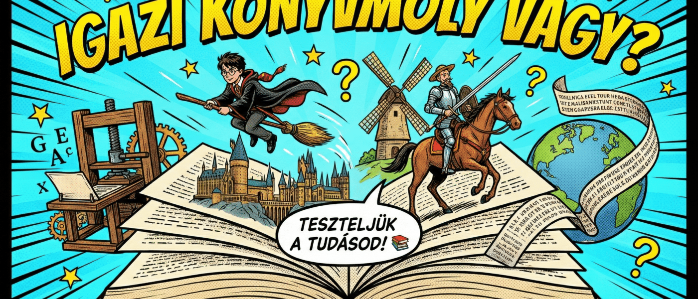 könyv olvasás tudásteszt kvíz