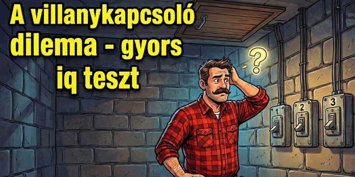gyors iq teszt villanykapcsoló dilemma cover