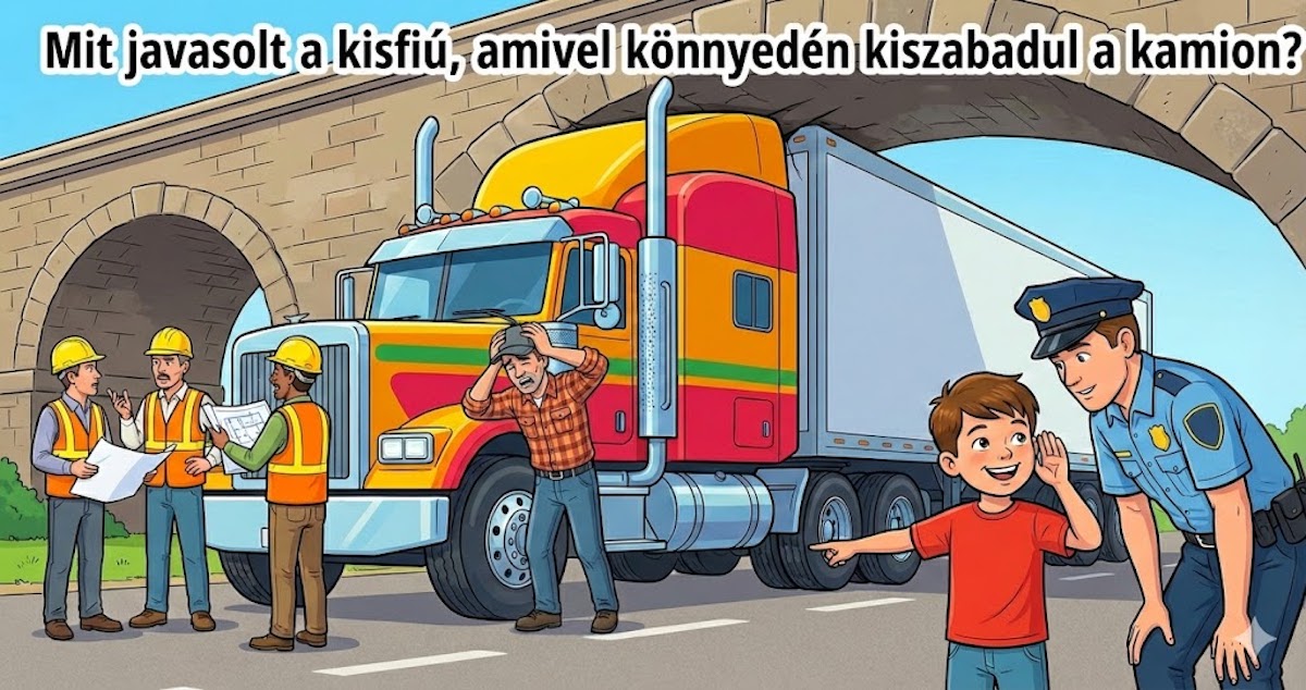 gyors iq teszt kamionos logikai feladat
